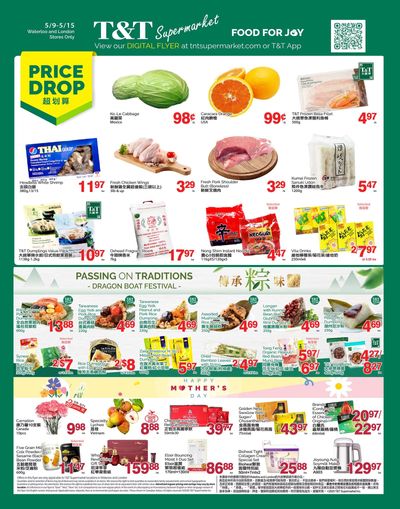 T&T Supermarket (London & Waterloo) Flyer May 9 to 15