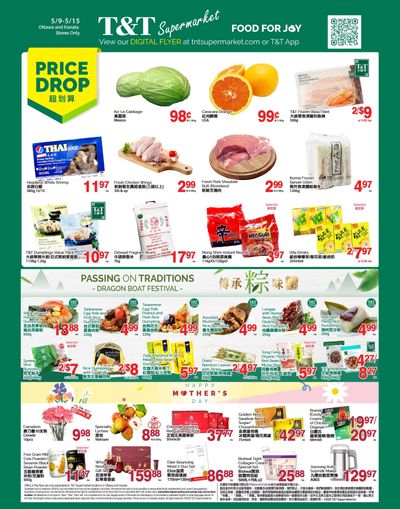 T&T Supermarket (Ottawa & Kanata) Flyer May 9 to 15