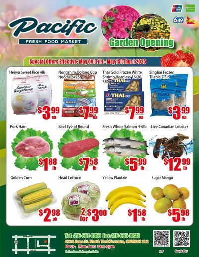Pacific Fresh Food Market (North York) Flyer May 9 to 15