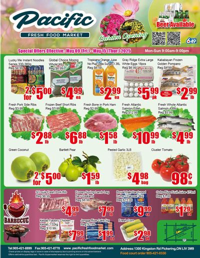 Pacific Fresh Food Market (Pickering) Flyer May 9 to 15 Pacific Fresh Food Market (Pickering) Flyer May 9 to 15