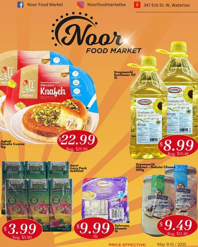 Noor Food Market Flyer May 9 to 15 Noor Food Market Flyer May 9 to 15