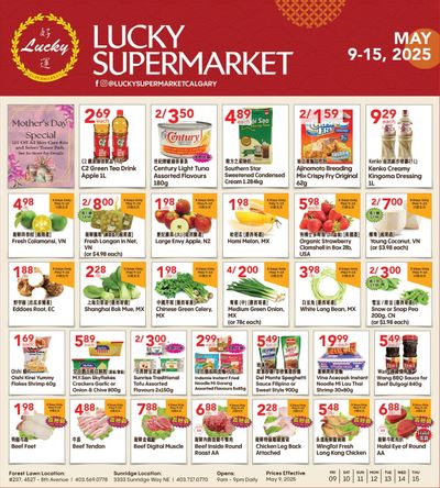 Lucky Supermarket (Calgary) Flyer May 9 to 15