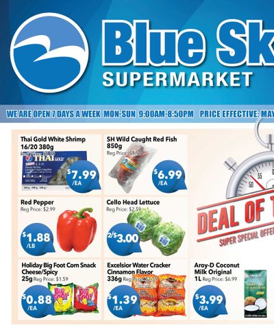 Blue Sky Supermarket (North York) Flyer May 9 to 15 Blue Sky Supermarket (North York) Flyer May 9 to 15
