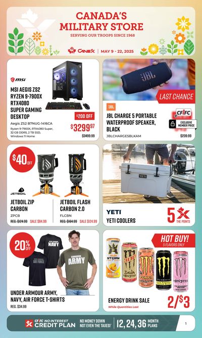 Canex Flyer May 9 to 22 Canex Flyer May 9 to 22