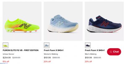 New Balance Canada Sale: Save up to 20% on Select Sneakers New Balance Canada Sale: Save up to 20% on Select Sneakers