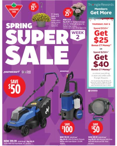 Canadian Tire Spring Super Sale + Weekly Flyer Deals Canadian Tire Spring Super Sale + Weekly Flyer Deals