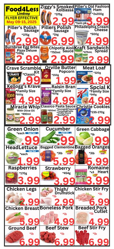 Food 4 Less (Lindsay) Flyer May 9 to 15 Food 4 Less (Lindsay) Flyer May 9 to 15