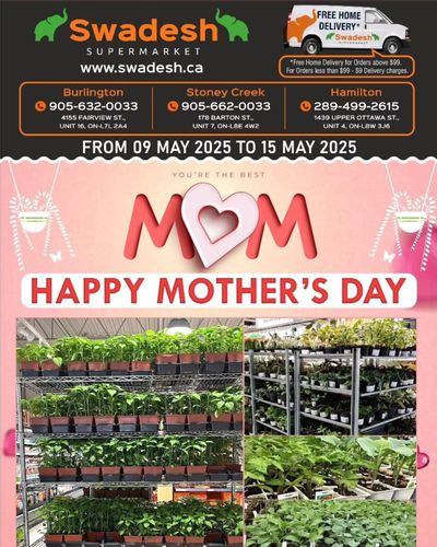 Swadesh Supermarket Flyer May 9 to 15 Swadesh Supermarket Flyer May 9 to 15