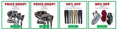 Golf Town Canada Season Opener Sale: up to 50% off Cobra and Puma + Clearance + More Golf Town Canada Season Opener Sale: up to 50% off Cobra and Puma + Clearance + More