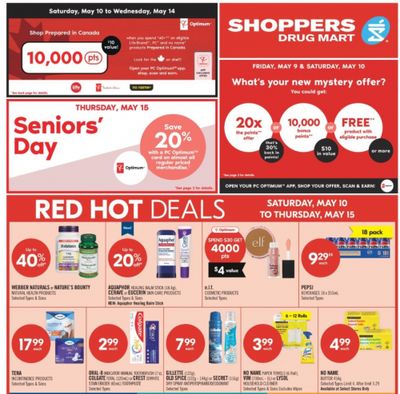 Shoppers Drug Mart Canada: Bonus Redemption Event + Mystery Offer Shoppers Drug Mart Canada: Bonus Redemption Event + Mystery Offer