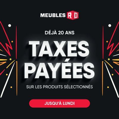 Meubles RD Flyer May 12 to 18 Meubles RD Flyer May 12 to 18