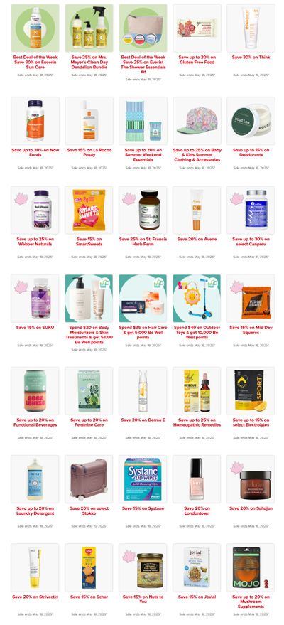 Well.ca Weekly Sales May 12 to 18