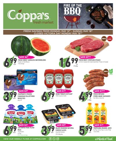Coppa's Fresh Market Flyer May 12 to 18 Coppa's Fresh Market Flyer May 12 to 18
