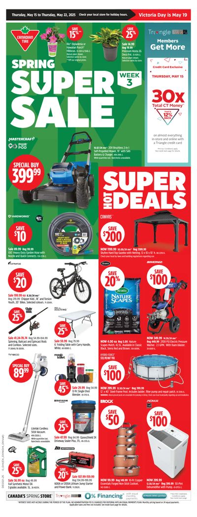 Canadian Tire (ON) Flyer May 15 to 22