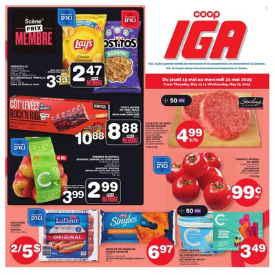 Coop IGA Flyer May 15 to 21 Coop IGA Flyer May 15 to 21