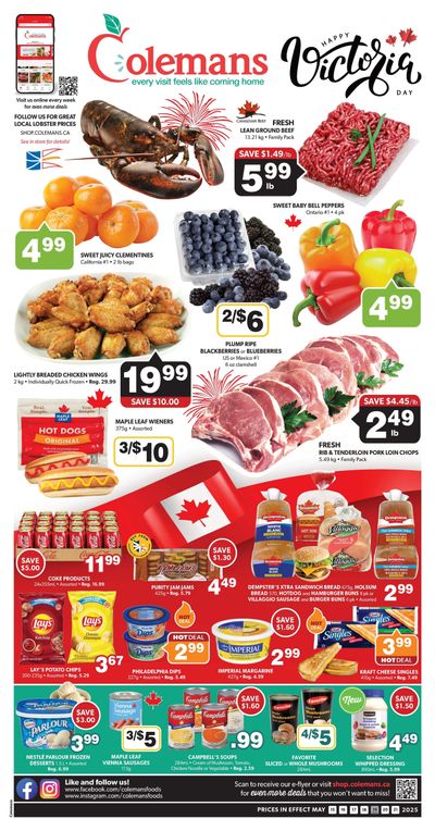 Coleman's Flyer May 15 to 21 Coleman's Flyer May 15 to 21