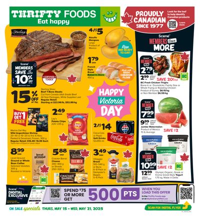 Thrifty Foods Flyer May 15 to 21 Thrifty Foods Flyer May 15 to 21