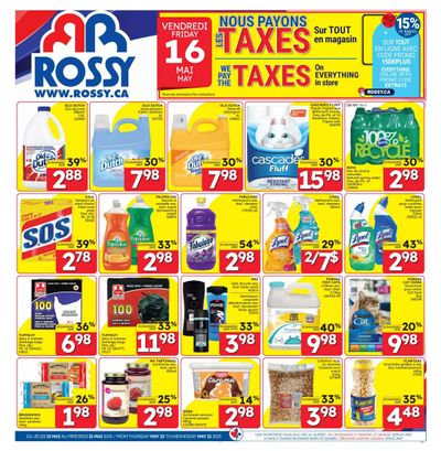Rossy Flyer May 15 to 21