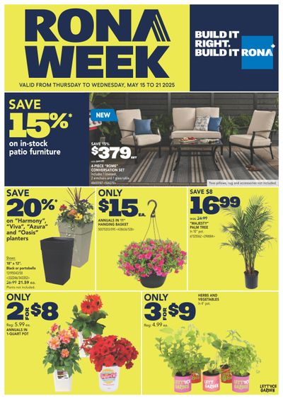 Rona & Rona+ (Atlantic) Flyer May 15 to 21