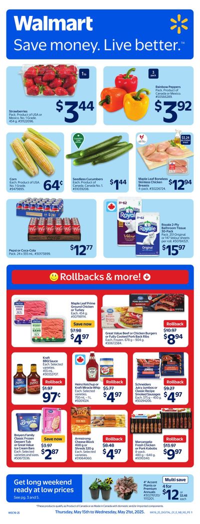 Walmart (Atlantic) Flyer May 15 to 21