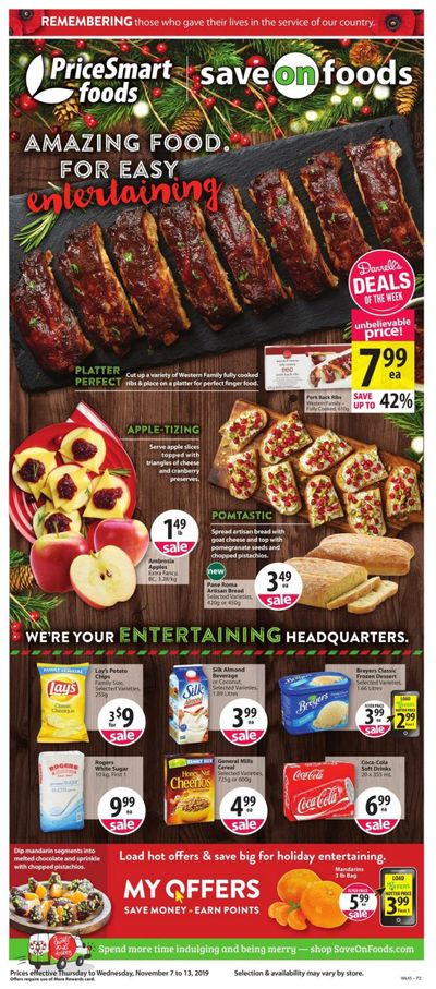 PriceSmart Foods Flyer November 7 to 13