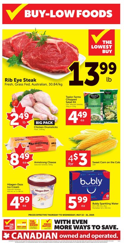 Buy-Low Foods Flyer May 15 to 21