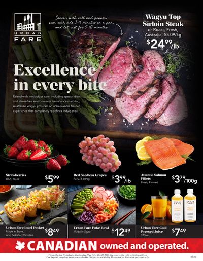 Urban Fare Flyer May 15 to 21