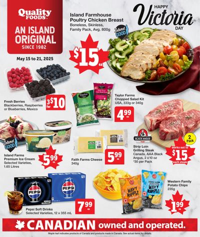 Quality Foods Flyer May 15 to 21 Quality Foods Flyer May 15 to 21