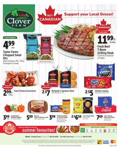 Clover Farm (West) Flyer May 15 to 21 Clover Farm (West) Flyer May 15 to 21