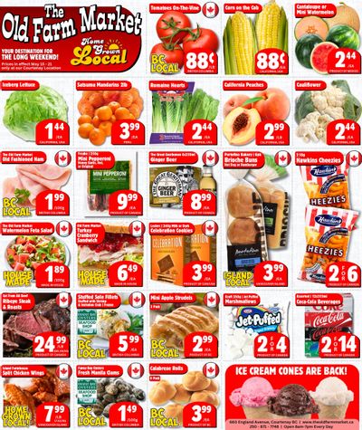 The Old Farm Market (Courtenay) Flyer May 15 to 21