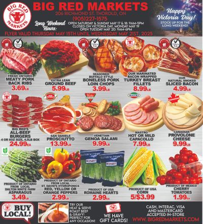 Big Red Markets Flyer May 15 to 21