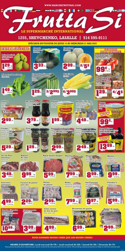 Frutta Si Flyer May 15 to 21 Frutta Si Flyer May 15 to 21