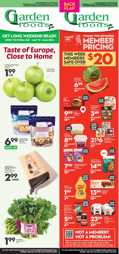 Garden Foods Flyer May 15 to 21 Garden Foods Flyer May 15 to 21