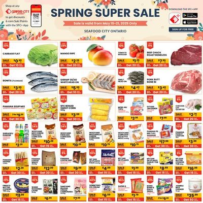 Seafood City Supermarket (ON) Flyer May 15 to 21 Seafood City Supermarket (ON) Flyer May 15 to 21