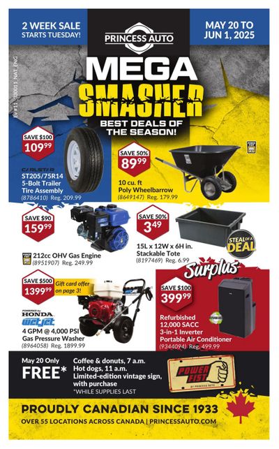 Princess Auto Flyer May 20 to June 1 Princess Auto Flyer May 20 to June 1