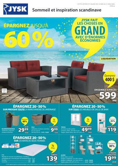 JYSK (QC) Flyer May 15 to 21
