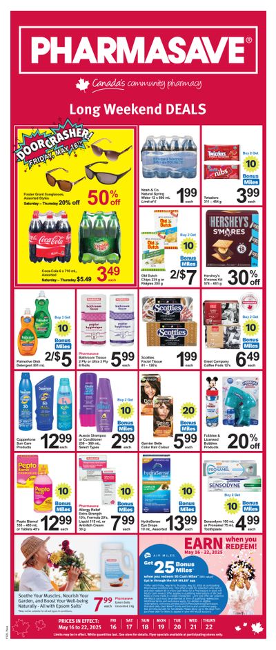 Pharmasave (West) Flyer May 16 to 22