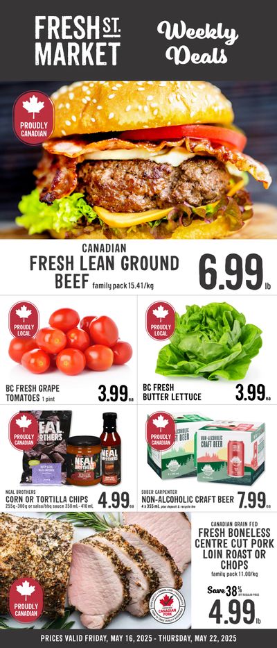 Fresh St. Market Flyer May 16 to 22 Fresh St. Market Flyer May 16 to 22
