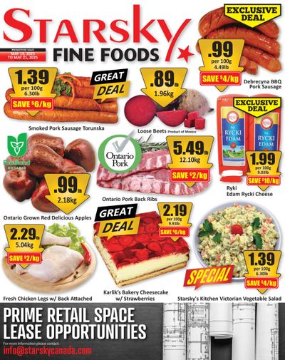 Starsky Foods Flyer May 15 to 21 Starsky Foods Flyer May 15 to 21