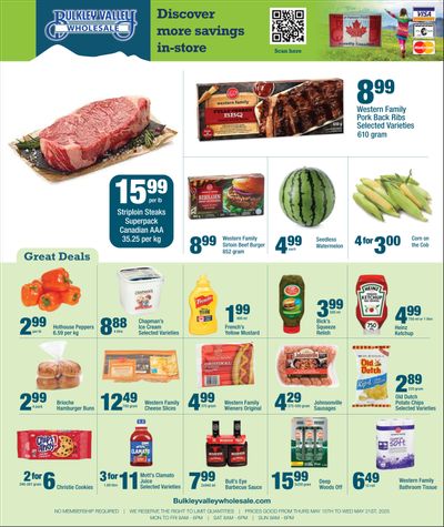 Bulkley Valley Wholesale Flyer May 15 to 21