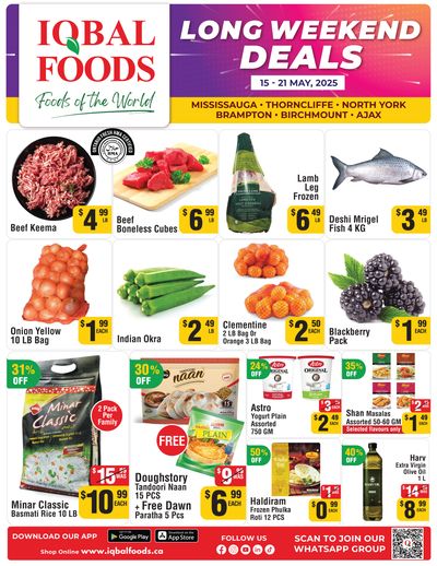 Iqbal Foods Flyer May 15 to 21 Iqbal Foods Flyer May 15 to 21