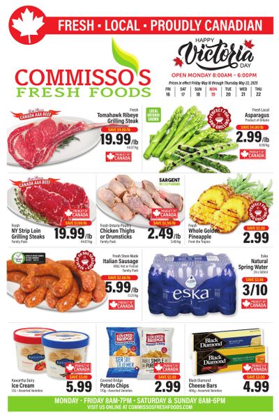 Commisso's Fresh Foods Flyer May 16 to 22