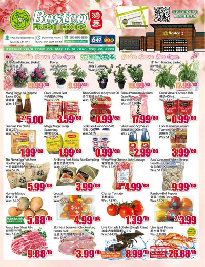 BestCo Food Mart (Ajax) Flyer May 16 to 22
