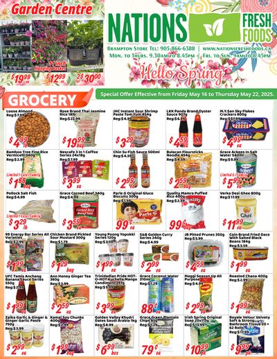 Nations Fresh Foods (Brampton) Flyer May 16 to 22 Nations Fresh Foods (Brampton) Flyer May 16 to 22