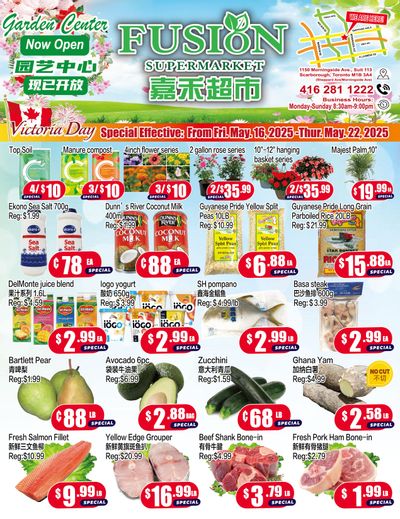 Fusion Supermarket Flyer May 16 to 22