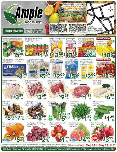Ample Food Market (North York) Flyer May 16 to 22