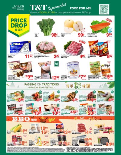 T&T Supermarket (Ottawa & Kanata) Flyer May 16 to 22
