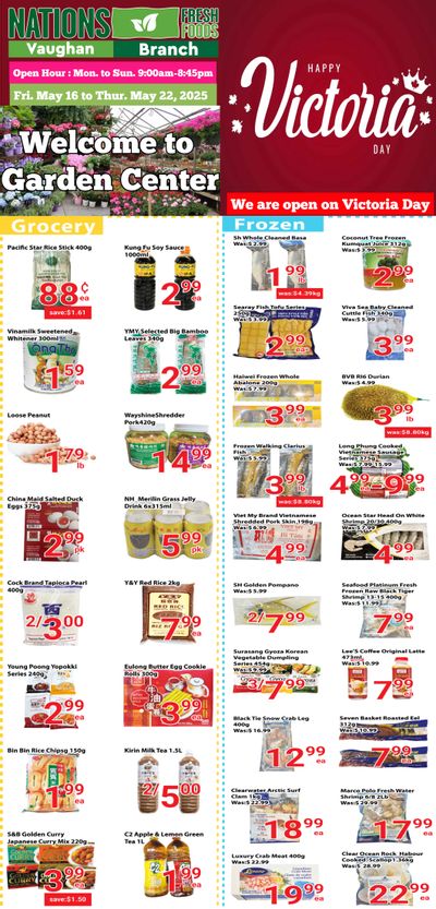 Nations Fresh Foods (Vaughan) Flyer May 16 to 22 Nations Fresh Foods (Vaughan) Flyer May 16 to 22