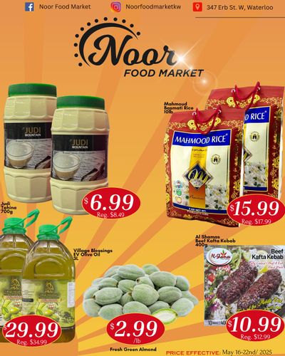 Noor Food Market Flyer May 16 to 22 Noor Food Market Flyer May 16 to 22
