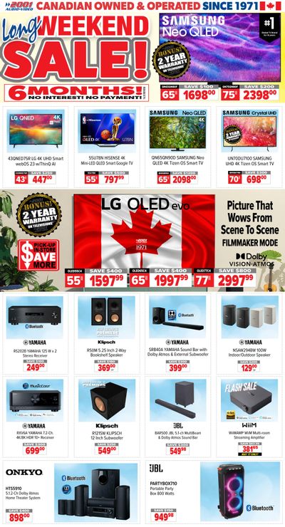 2001 Audio Video Flyer May 16 to 22